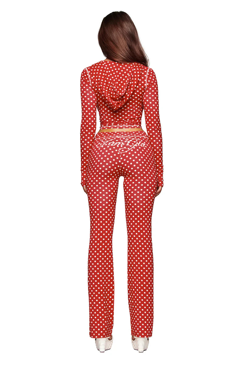 I'AM GIA Blare Set — Red Polka Dot