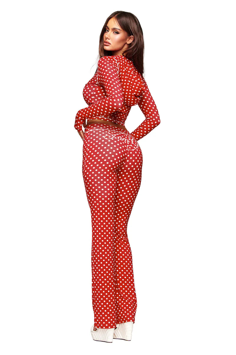 I'AM GIA Blare Set — Red Polka Dot
